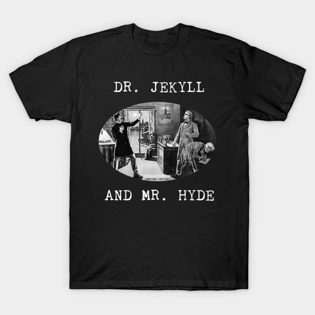 Dr. Jekyll and Mr. Hyde T-Shirt by EstrangedShop